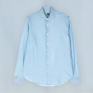 Fedeli Men’s Blue Classic Collar Button Down
More pics and info to come